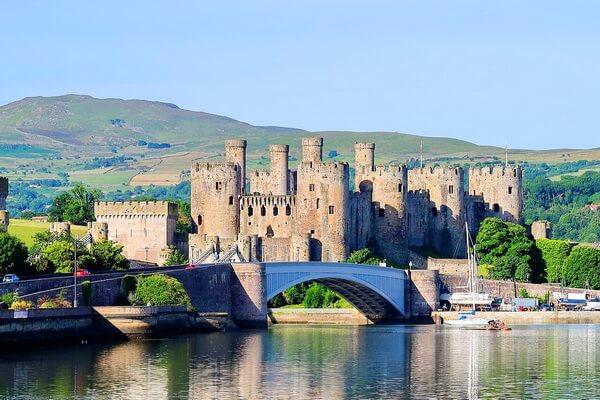 העיירה קונווי, ויילס